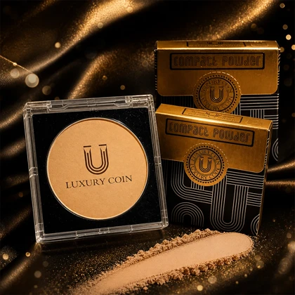 پنکیک فشرده و مخملی لاکچری کوین (Luxury Coin Compact Powder)