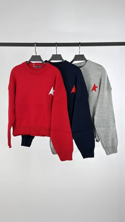 بلوز بافت یقه گرد STAR کد 1500189