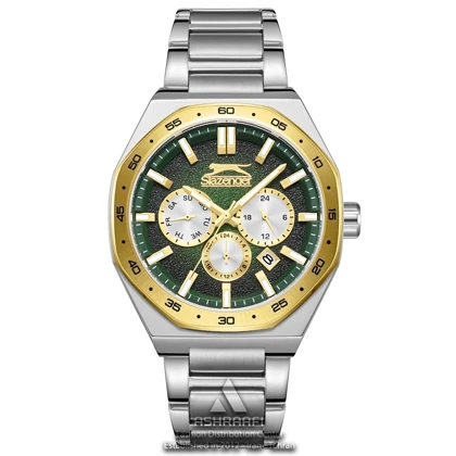ساعت اسلازنجر صفحه سبز Slazenger SL.09.2340.2.05