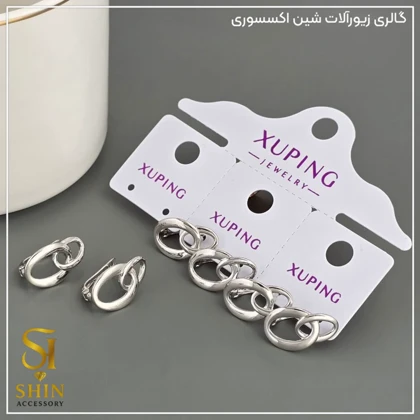گوشواره زنانه ژوپینگ ، رنگ ثابت ضد حساسیت کدgzx03