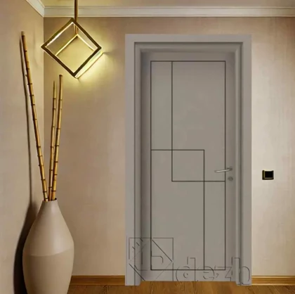 درب اتاقی تمام ضد آب از جنس پلی وود مدل dm-116