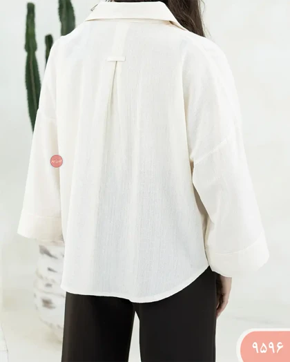 شومیز باکسی پارمیس 9596