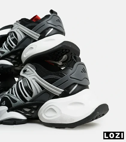 کفش کتانی مردانه و زنانه مشکی طوسی ADIDAS performance x9000l4