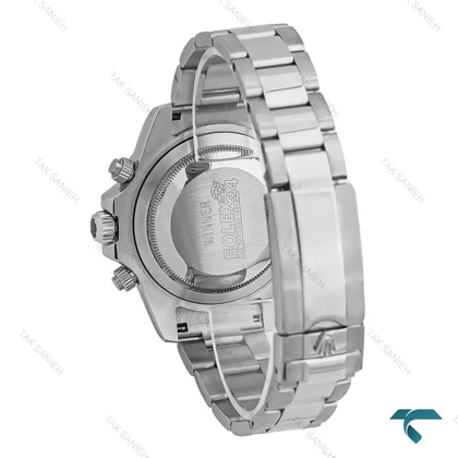 ساعت رولکس دیتونا مردانه سیلور صفحه سفید Rolex-8314-G