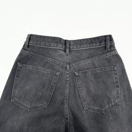 شلوار جین نیم بگ 1007924