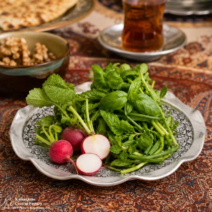 پیش دستی مس دیبا رنگ کروم کد 1092