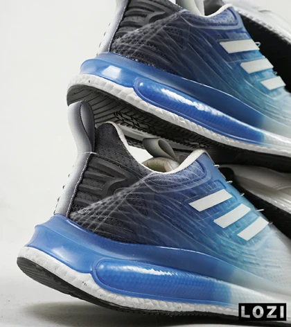 کفش کتانی مردانه آبی سفید ADIDAS Solar disk V2