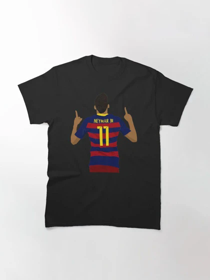 تیشرت ورزشی بارسلونا | تیشرت FC Barcelona طرح Neymar کد 144263