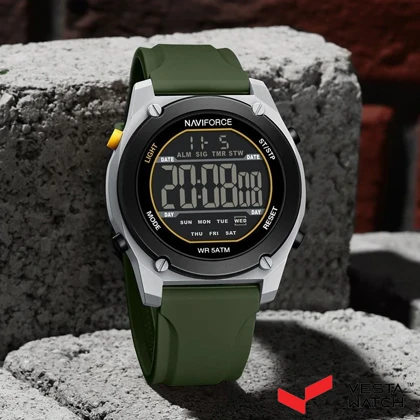 ساعت مچی مردانه نیوی فوری NAVIFORCE مدل NF7134 S/LGN