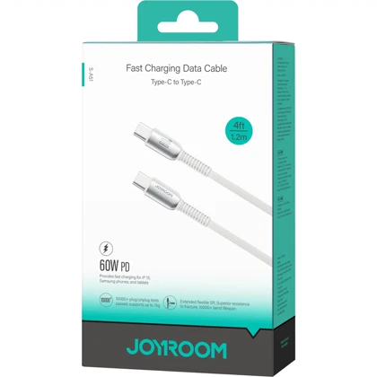 کابل تایپ سی 60 وات جویروم Joyroom مدل S-A51 طول 1.2 متری