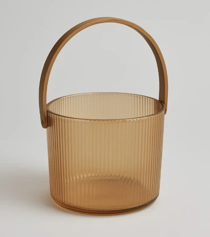 جا یخی پیرکس شیاردار دسته بامبو