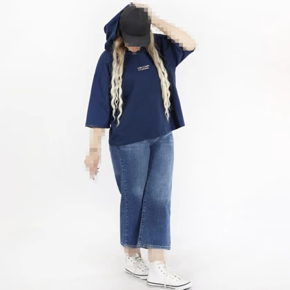 تیشرت باکسی کلاه دار