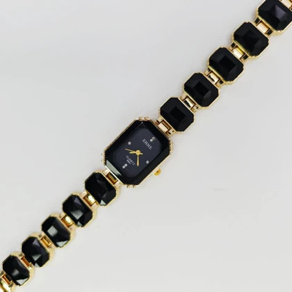 ساعت مچی زنانه مجلسی EHHE نگین‌دار با موتور کوارتز