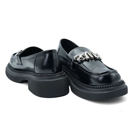 کفش کالج زنانه مدل Flat shoes - 0262_ Black