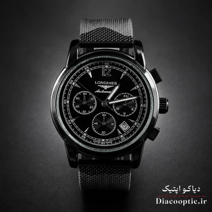 ساعت مچی مردانه برند Longines سه موتور مدل DO1157 حصیری