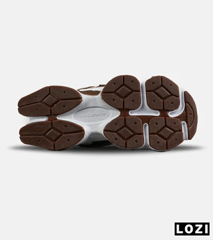 کفش کتانی زنانه کرم قهوه ای NEW BALANCE 9060 مدل 7620