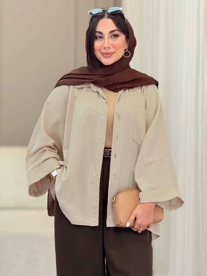 مانتو پانچ تک جیب فرشته