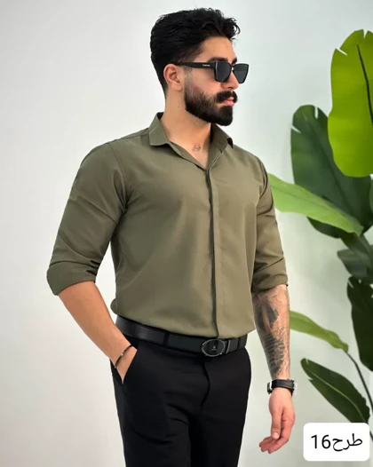 پیراهن پارچه ای ساده_کد4286