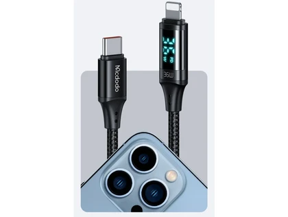 کابل تایپ‌سی به لایتنینگ مک دودو Mcdodo CA-1030 36w Type-c To Lightning Fast Charging Data Cable