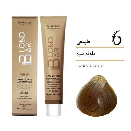 رنگ مو شماره 6 بلوند تیره بلوند بار Blond Bar