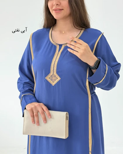پیراهن مانتویی نیکا - کد 1853