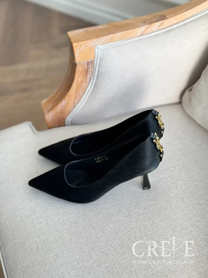 کفش مجلسی پاشنه 7 سانت YSL