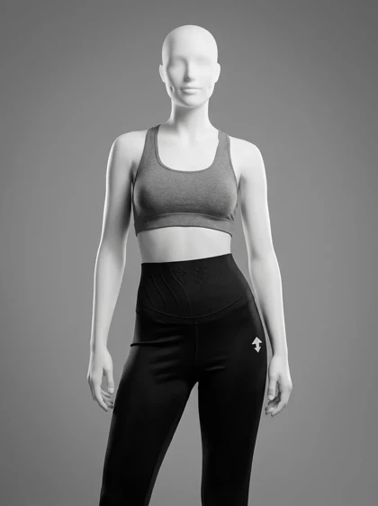 لگ ورزشی فلامنت حرفه ای لیفت باسن کمر طرحدار