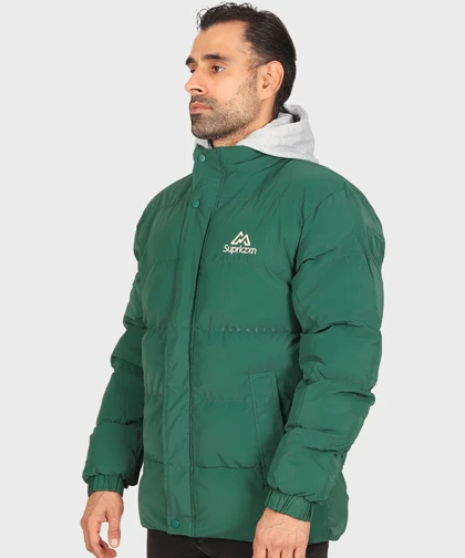 کاپشن مردانه KZXN مدل پف دار 0218