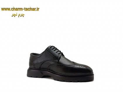 کفش لوفر طرح بروژ چرم طبیعی si122