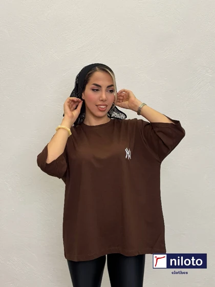 تیشرت لانگ NY کد (2880)