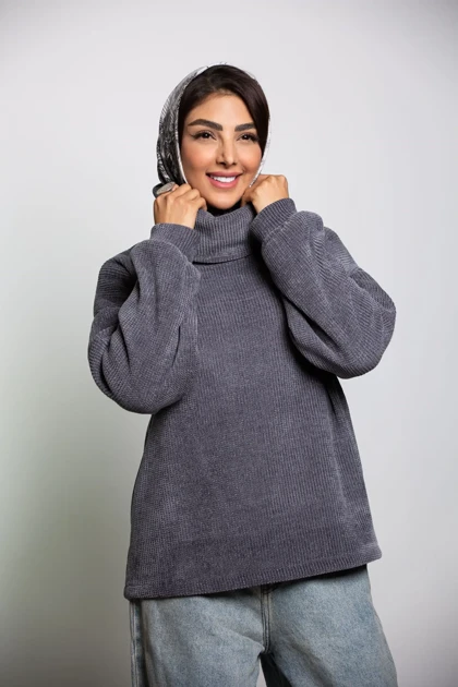 هودی بیسکوییتی یقه اسکی