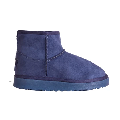 نیم بوت زنانه مدل ugg_آبی نفتی کد 1555