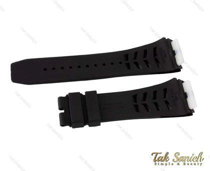 بند ساعت ریچاردمیل مشکی پیچی RichardMille-Strap-5077-G