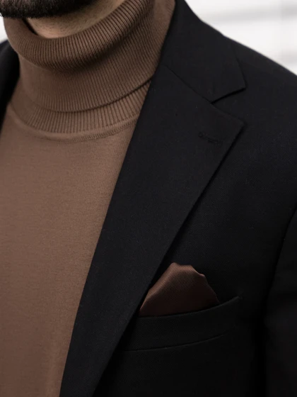 کت دودکمه مشکی کدc212