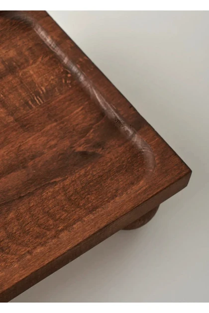 استند پذیرایی Bella Maison مدل Wooden چوبی - طبیعی