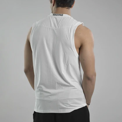 رکابی ورزشی مردانه نایک مدل Dri Fit-6906 سفید