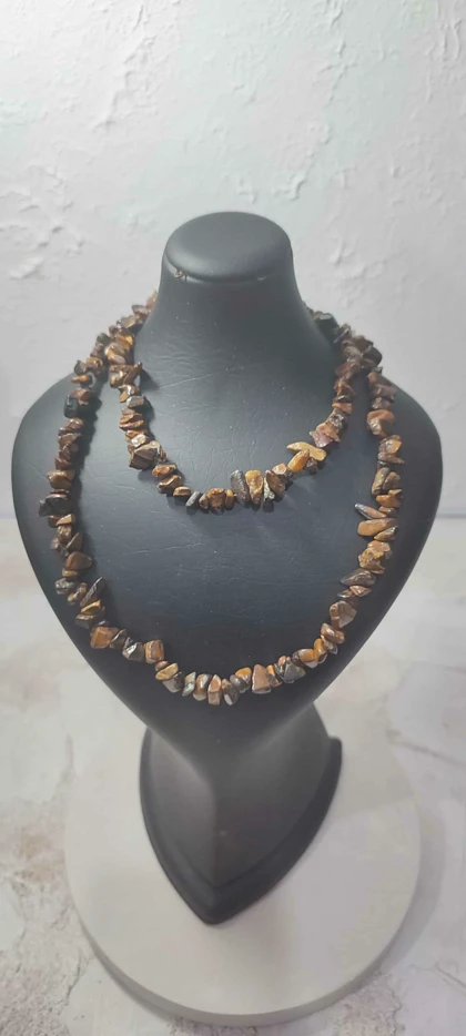 گردنبند طبیعی ریسه چشم ببر