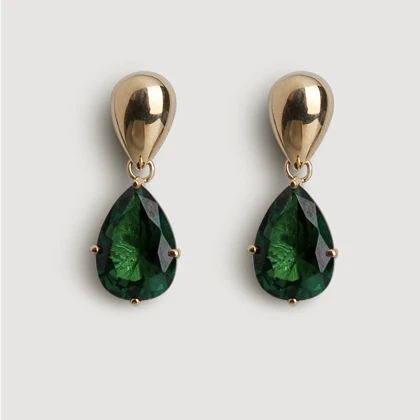 گوشواره دراپ چنگ Simple Drop Earrings