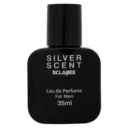 عطر جیبی مردانه اسکلاره مدل Silver scent حجم 35 میلی لیتر مجموعه دو عددی