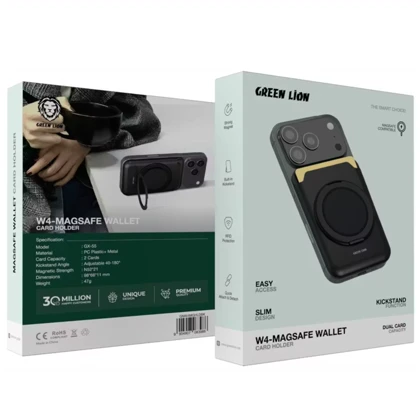 جاکارتی مگنتی گوشی گرین لاین Green Lion مدل GNW4MGHLDBK