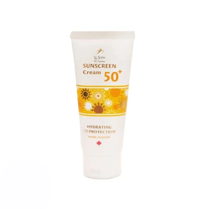 کرم ضدآفتاب فاقد رنگ لوسوئن SPF50 لوسوئن (LESOIN)