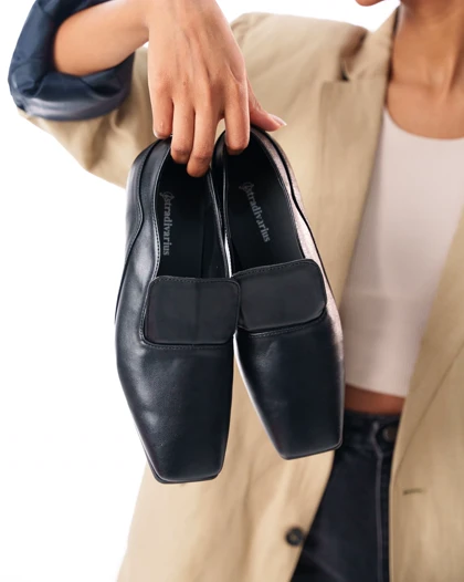 کفش کالج زنانه مدل Stradivarius Flat shoes - FBl82