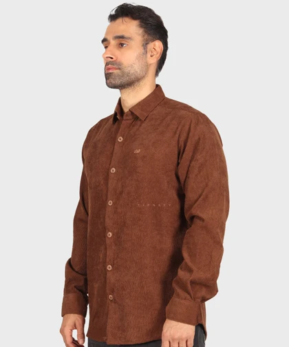 پیراهن مردانه کبریتی و آستین بلند 0374