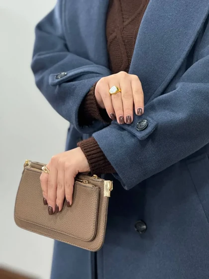 پالتو فوتر بلند آستردار بهگل