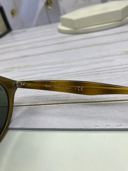 عینک آفتابی ری‌بن RB2180 فریم گرد استات، عدسی کریستال و دسته سیم‌کشی با محافظت UV400
