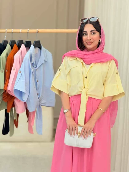 شومیز گره‌ای نورسا