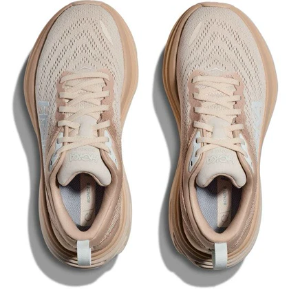 کتانی هوکا طلایی و قهوه‌ای مدل 8 hoka bondi مردانه کد 272243