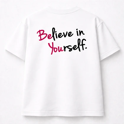 تیشرت باکسی %100 پنبه طراحی خاص پشت کار کد 1156