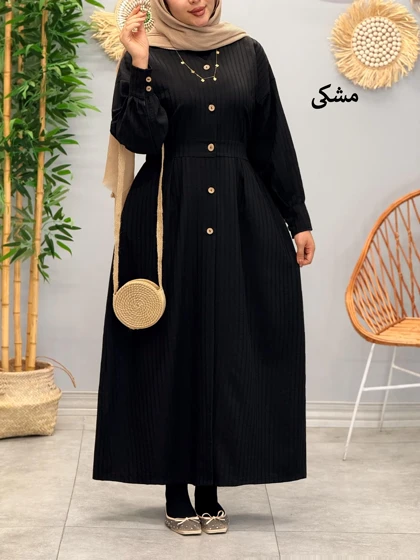 3190-مانتو بلند میناز