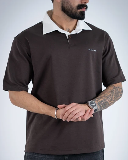 پولوشرت وارداتی ژاکارد-کد4797